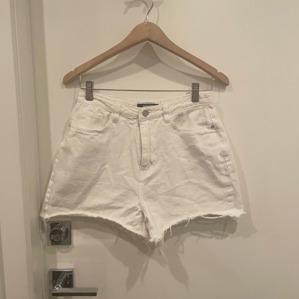 Misguided jeans shorts size 6 tall